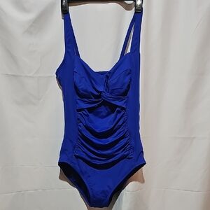 Chic Women's Royal Blue One Piece Swimsuit NWOT